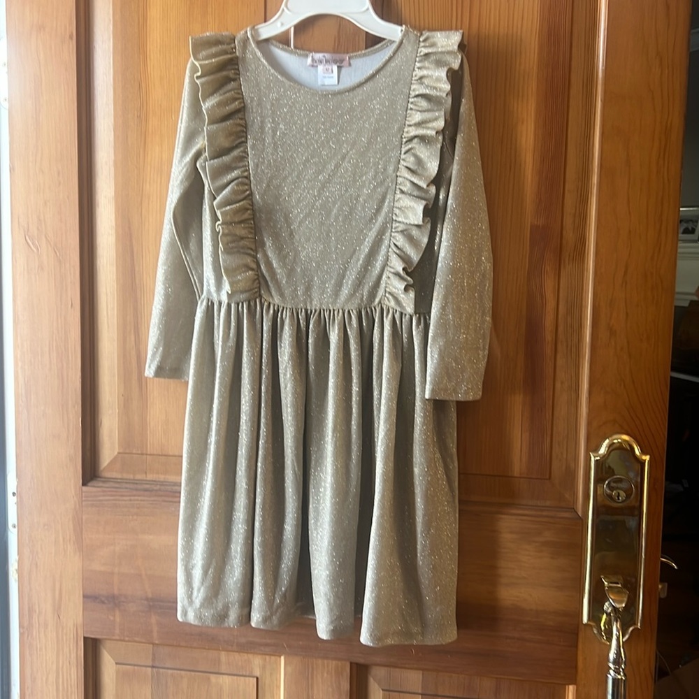 Gold Sparkling Dress